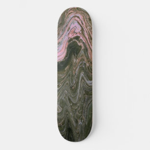 Yard Dog 3 Pink Green Abstract Skateboard Deck