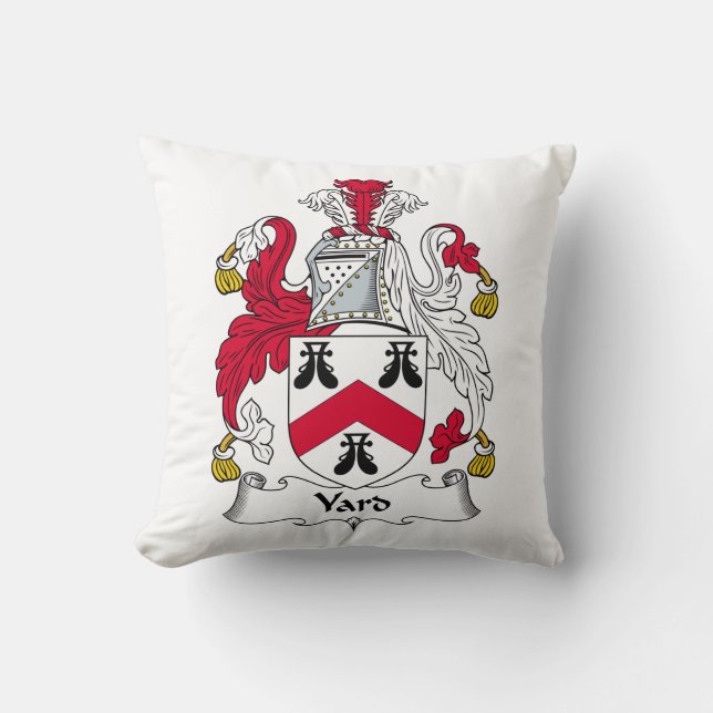 Yard Family Crest Cushion (Front)