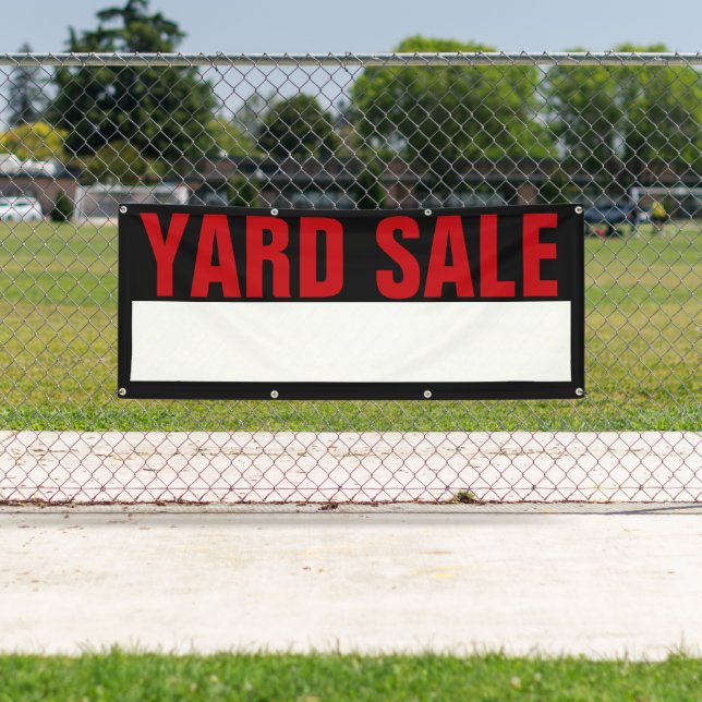 Yard Sale Banner (Insitu)