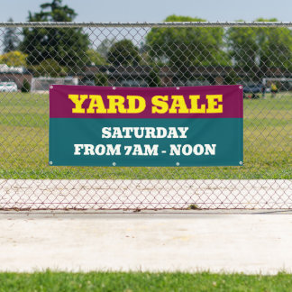 Yard Sale Custom Banner