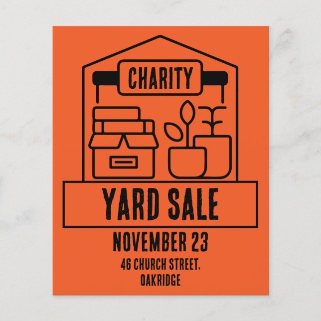 Yard Sale Flyer (Front)