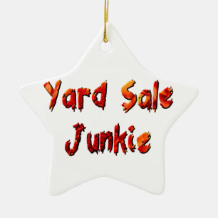 Yard Sale Junkie Ceramic Tree Decoration