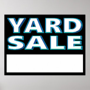 Yard Sale Poster