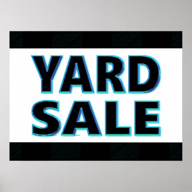 Yard Sale Poster (Front)