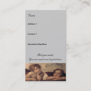 Yard service business card