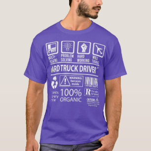 Yard Truck Driver MultiTasking Certified Job Gift  T-Shirt