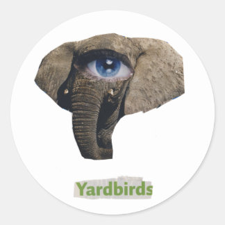 Yardbirds Classic Round Sticker