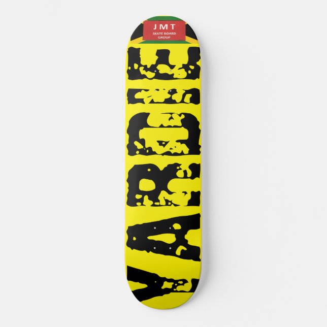 YARDIE 8 1/4" Skateboard Deck (Front)