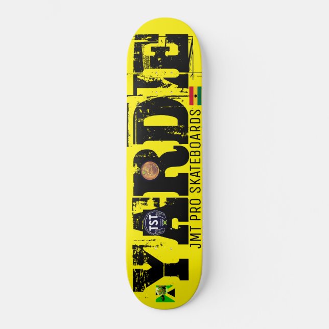 YARDIE OFFICIAL  JMT Skateboard (Front)