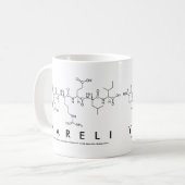 Yareli peptide name mug (Front Left)