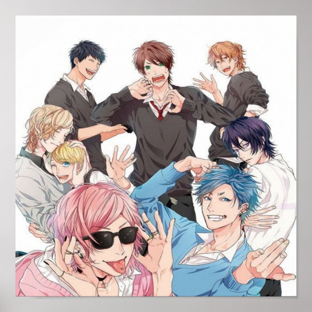 Yarichin b club  poster (Front)