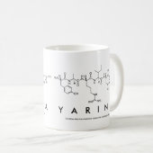 Yarina peptide name mug (Front Right)