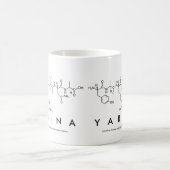 Yarina peptide name mug (Center)
