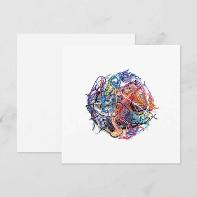 Yarn Ball of Thrums (Front/Back)