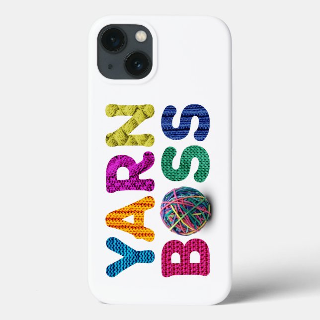 Yarn Boss Case-Mate iPhone Case (Back)