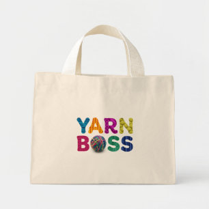 Yarn Boss Mini Tote Bag