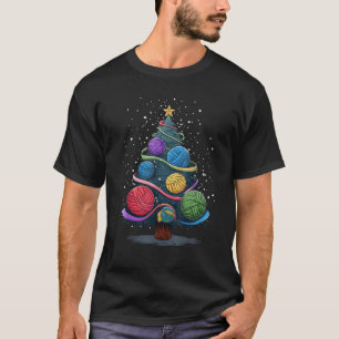 Yarn Christmas Tree  T-Shirt