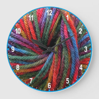 Yarn Clock "with Numbers"