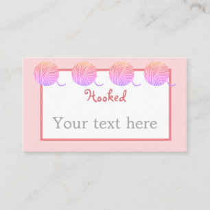 Yarn Crochet/Knit Business Card