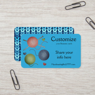 Yarn/Crochet/Knitting Business Cards