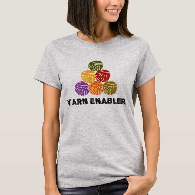 Yarn Enabler T-Shirt (Front)