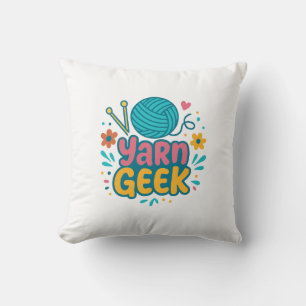 yarn geek cushion
