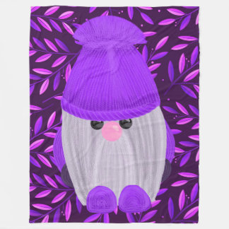 Yarn Gnome by Brittyliz Fleece Blanket