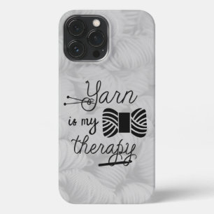 Yarn is my therapy - Knit / Crochet Crafts Case-Ma iPhone 13 Pro Max Case
