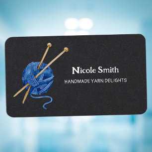 Yarn Knitting Premium Business Card