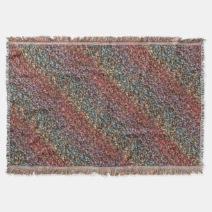 Yarn look throw blanket