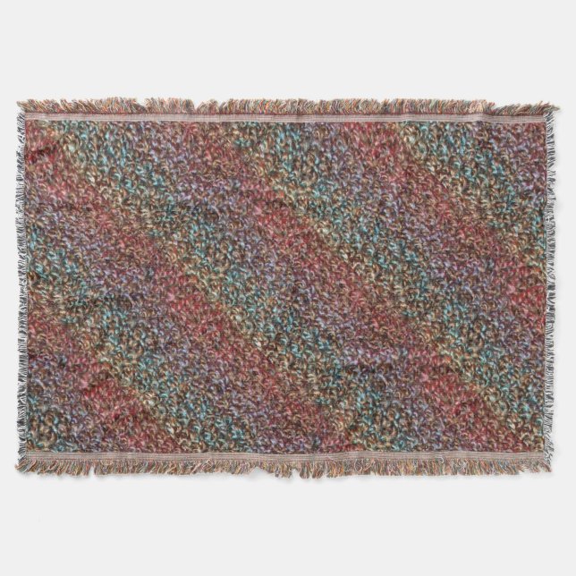 Yarn look throw blanket (Front)