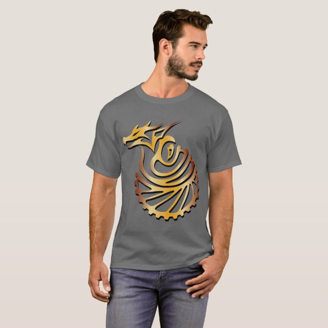 Yarn Quest The Steam Age Dark Tshirt (Front Full)