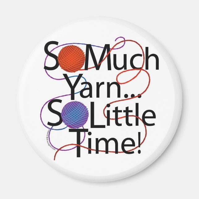 Yarn Time Magnet (Front)