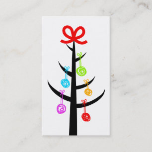 Yarn Tree Knit Crochet Business Card