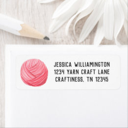 Yarn Watercolor Pink Craft Business