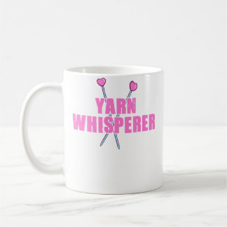 Yarn Whisperer Funny Knitting Lover Crochet Coffee Mug