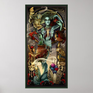 Yarn Zombies "Bridgette" Full-Length Poster