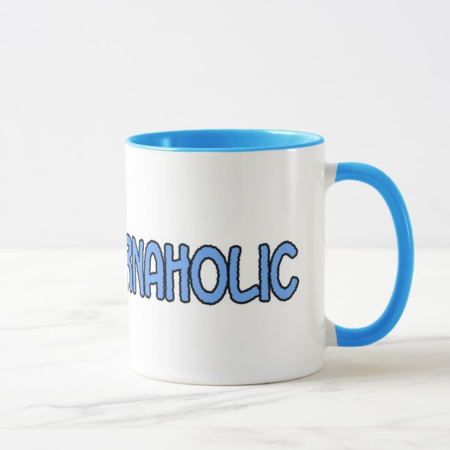 yarnaholic mug (Right)