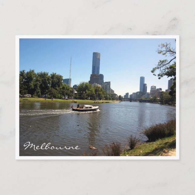 yarra eureka boat postcard (Front)