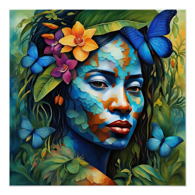 “Yarumi” Orchid Spirit - Women In Amazonia         Poster (Front)