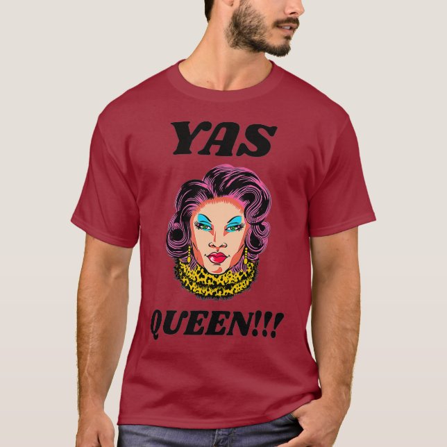 Yas Queen Drag All Star T-Shirt (Front)