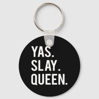 Yas Slay Queen Print Keychain