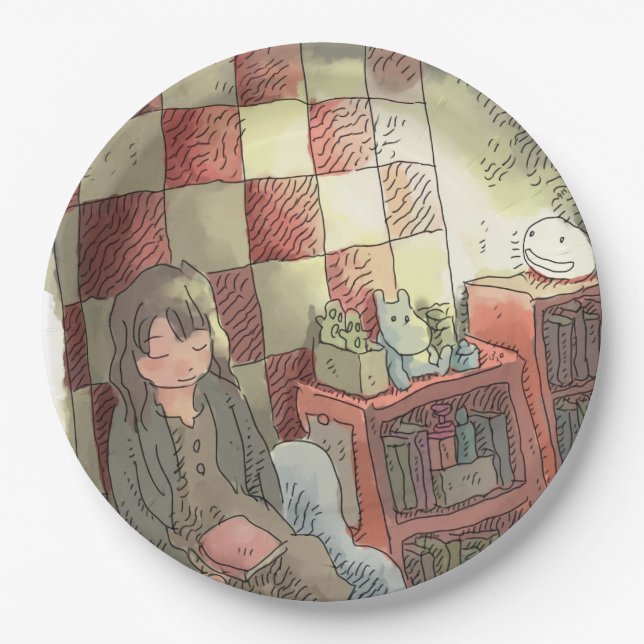 Yasashiniji Paper Plate (Front)