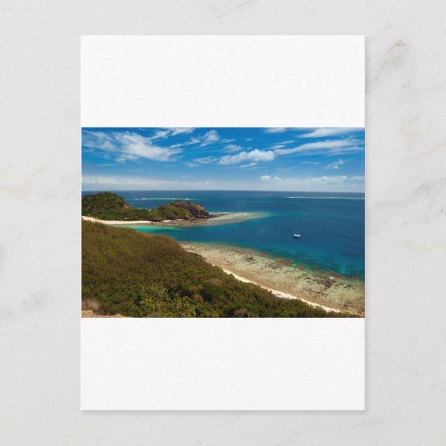 yasawa islands fiji postcard (Front)
