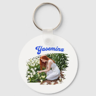 "Yasemina"  Key Ring