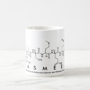 Yasmeen peptide name mug