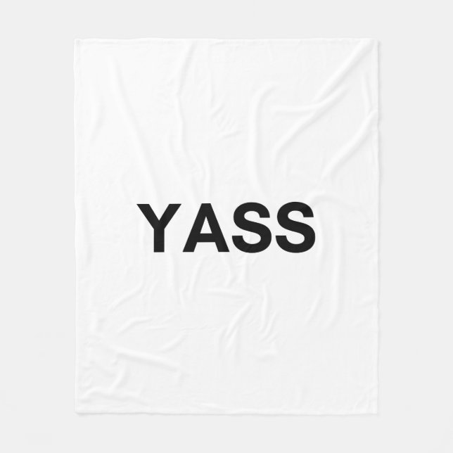 yass fleece blanket (Front)