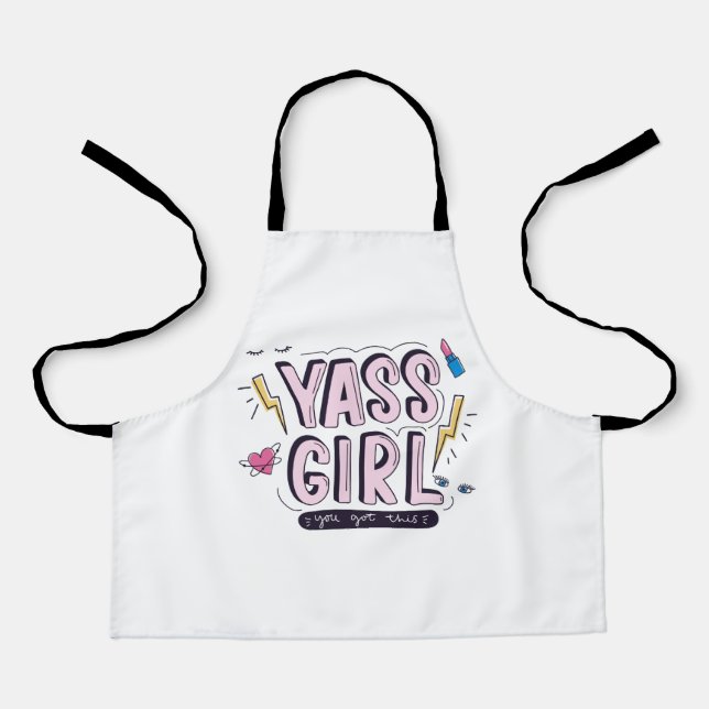 Yass Girl | You Got This Apron (Front)