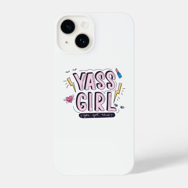 Yass Girl | You Got This iPhone Case (Back)