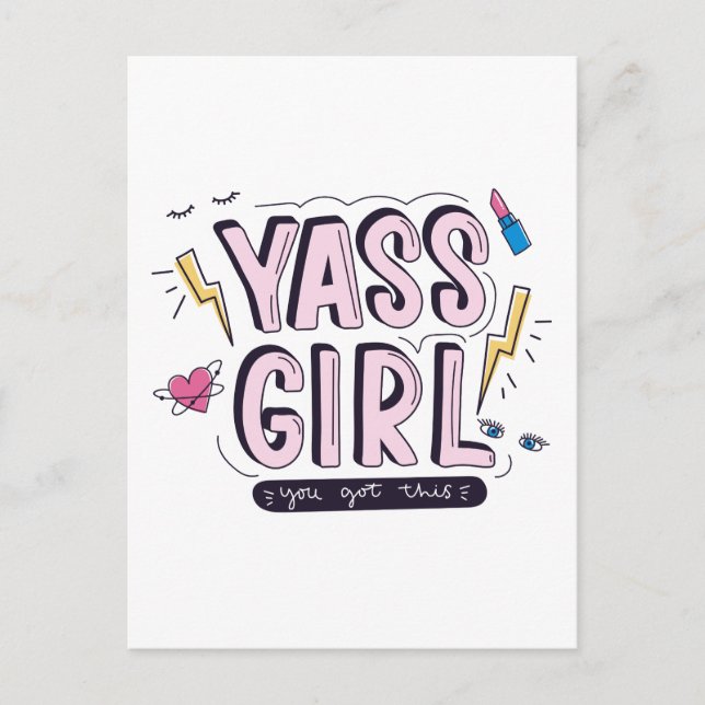 Yass Girl | You Got This Postcard (Front)